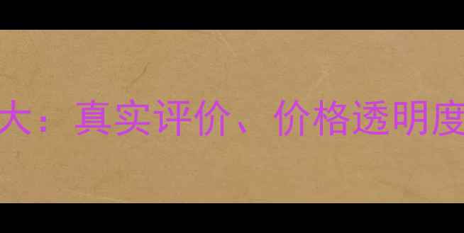 图片 亚度装修口碑大：真实评价、价格透明度与施工质量全