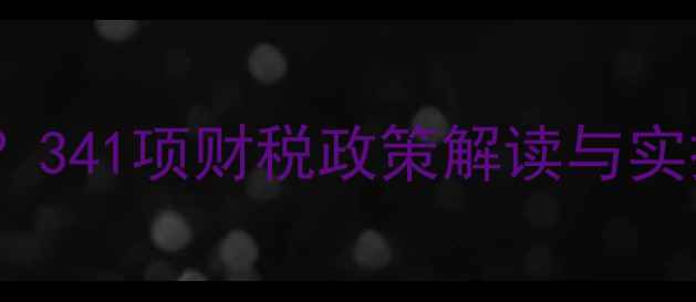 图片 装修公司如何合理避税？341项财税政策解读与实操指南（附最新案例）2