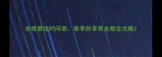装修最佳时间表春季秋季黄金期全攻略